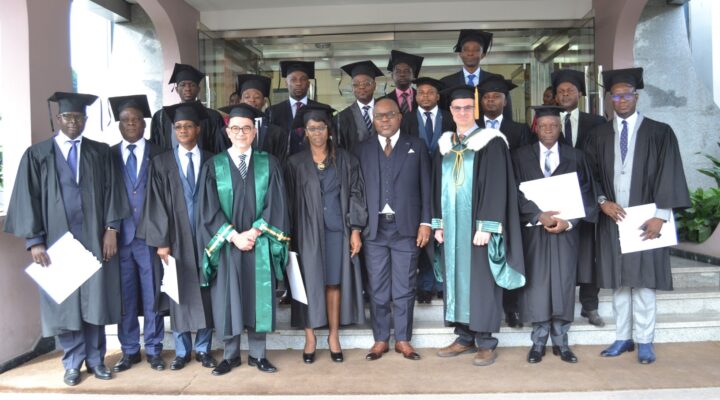 Une 2e cohorte d'étudiants reçoit son diplôme à Brazzaville au Congo DESS Energy