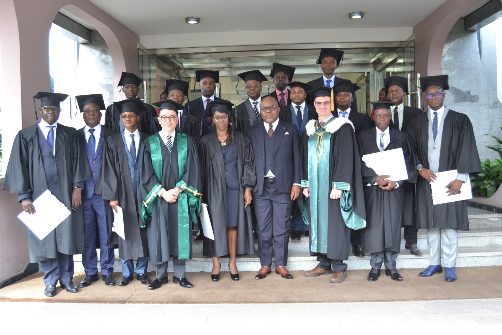 Une 2e cohorte d'étudiants reçoit son diplôme à Brazzaville au Congo DESS Energy